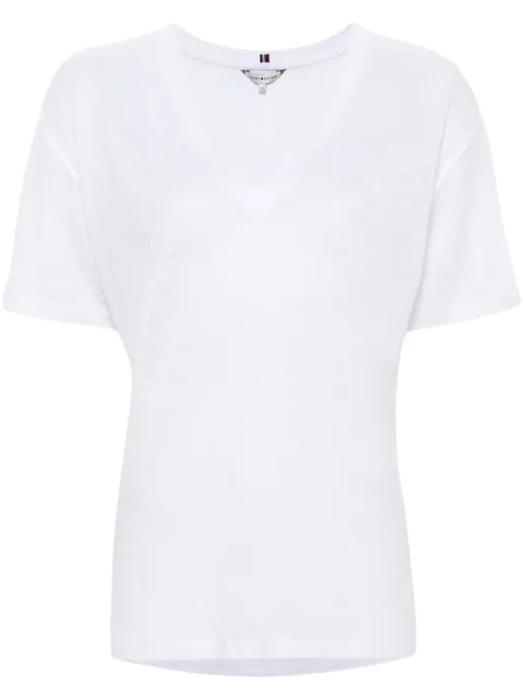 Tommy Hilfiger slub-textured T-shirt