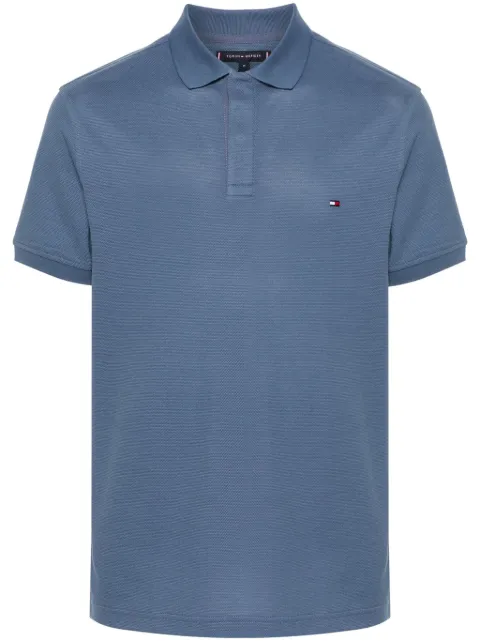 Tommy Hilfiger logo-embroidered polo shirt