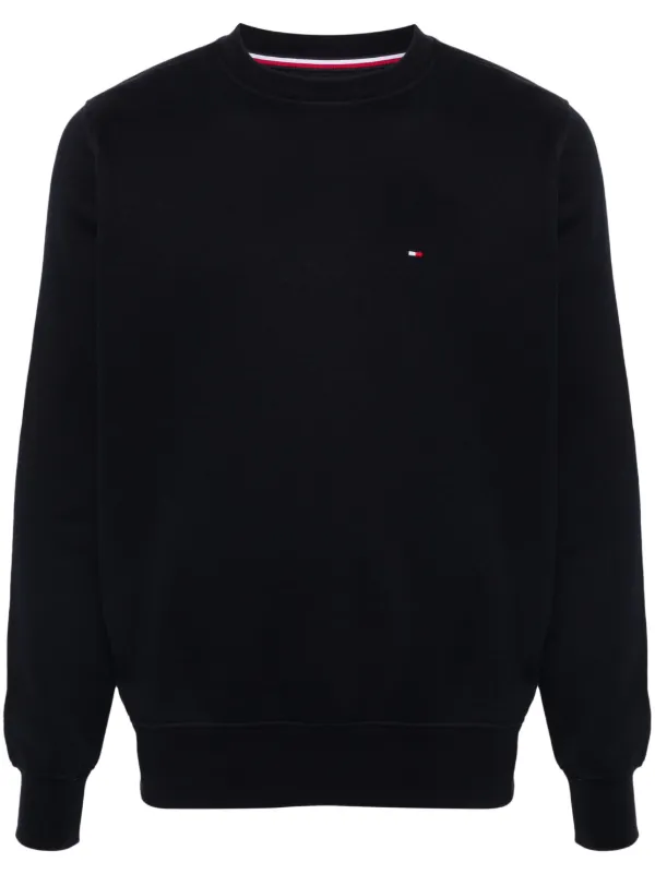 Tommy Hilfiger logo-embroidered Sweatshirt Blue FARFETCH VN