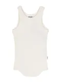 Molo ribbed tank top - White
