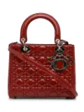 Christian Dior Pre-Owned 2011 Dior medium Cannage Lady Dior two-way handbag - Red