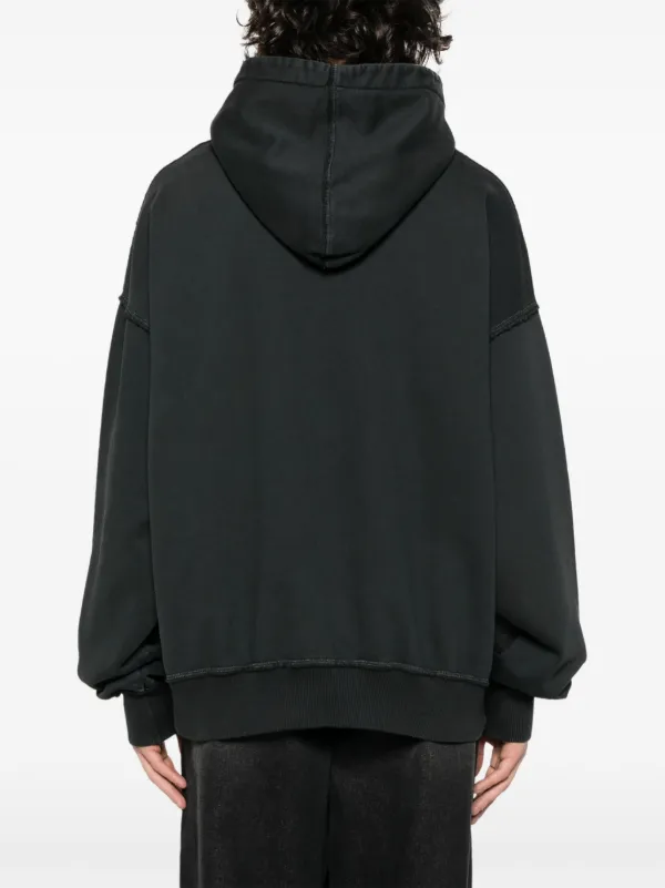 MISBHV ミスビヘイブ グラフィックプリントフーディ ブラック MISBHV graphic-print Organic Cotton Hoodie | Black | FARFETCH