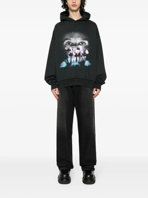 定番人気！ MISBHV graphic-print JO FARFETCH | Black | Hoodie トップス