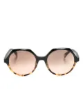 Etnia Barcelona Fontana geometric-frame sunglasses - Black
