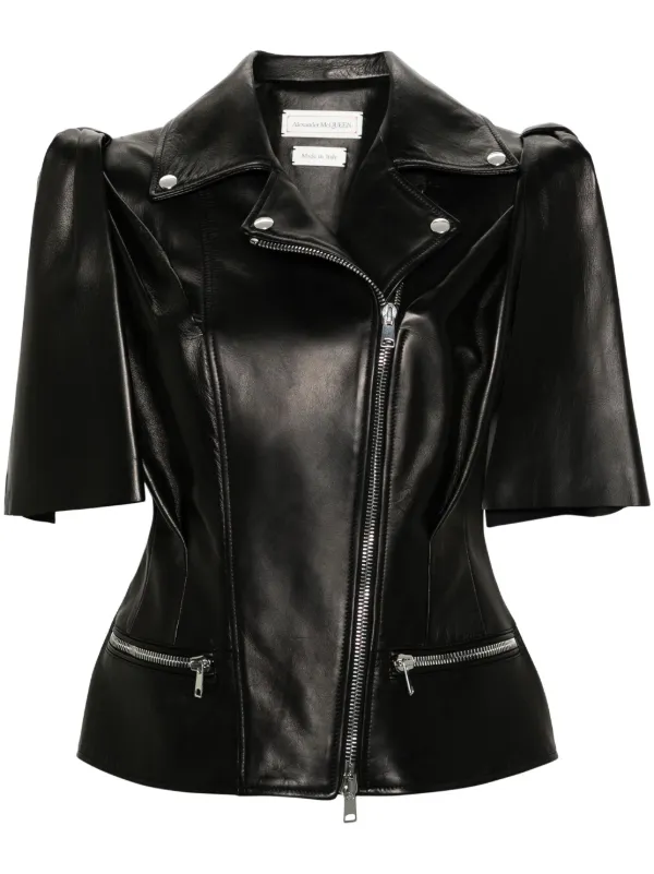 パンツ ALEXANDER MCQUEEN Women Vests 705526QJAAC1000 Black Alexander McQueen Single-breasted vest Alexander McQueen