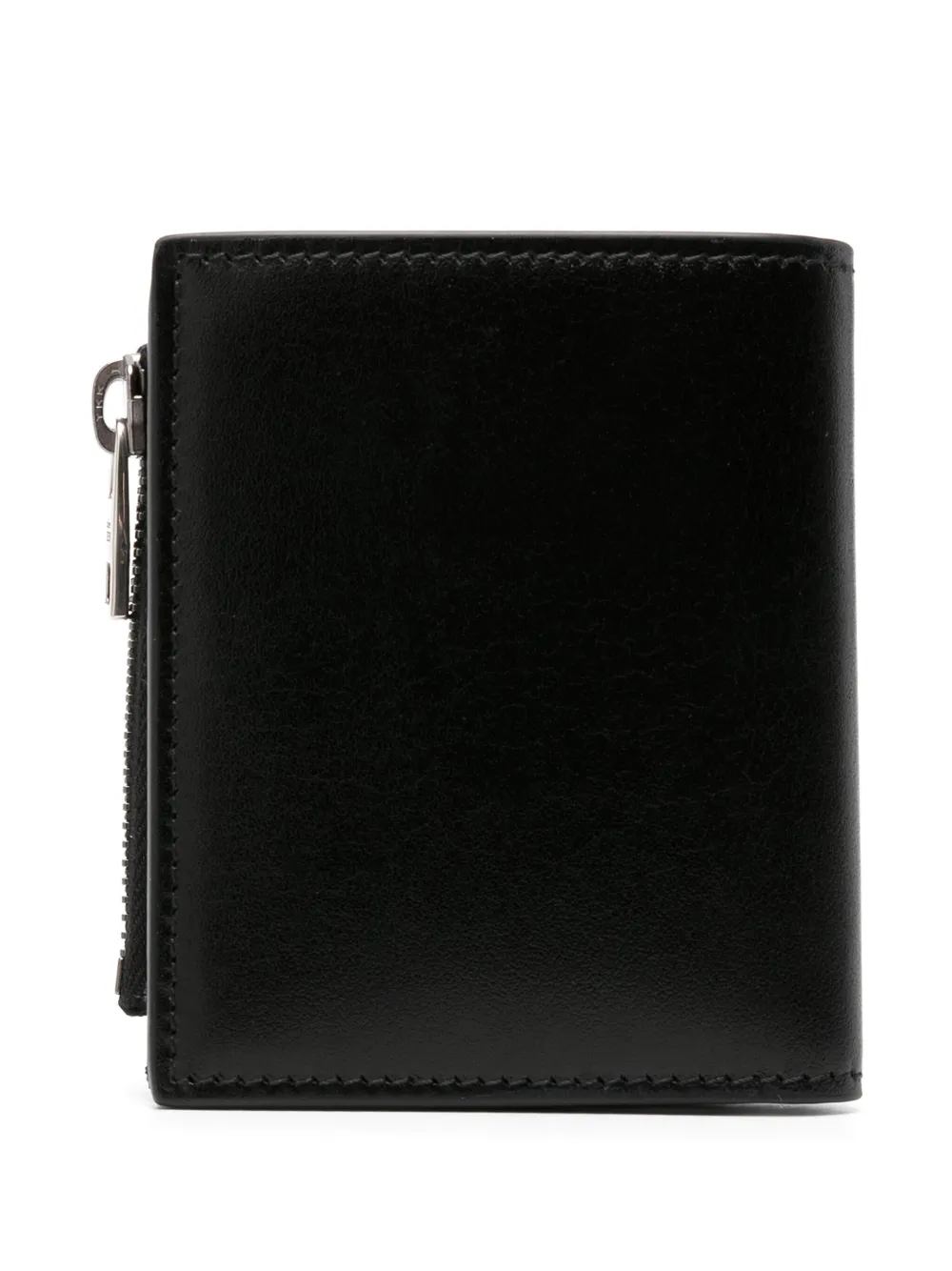 Alexander McQueen Pre-Owned Classic kleine leren portemonnee - Zwart