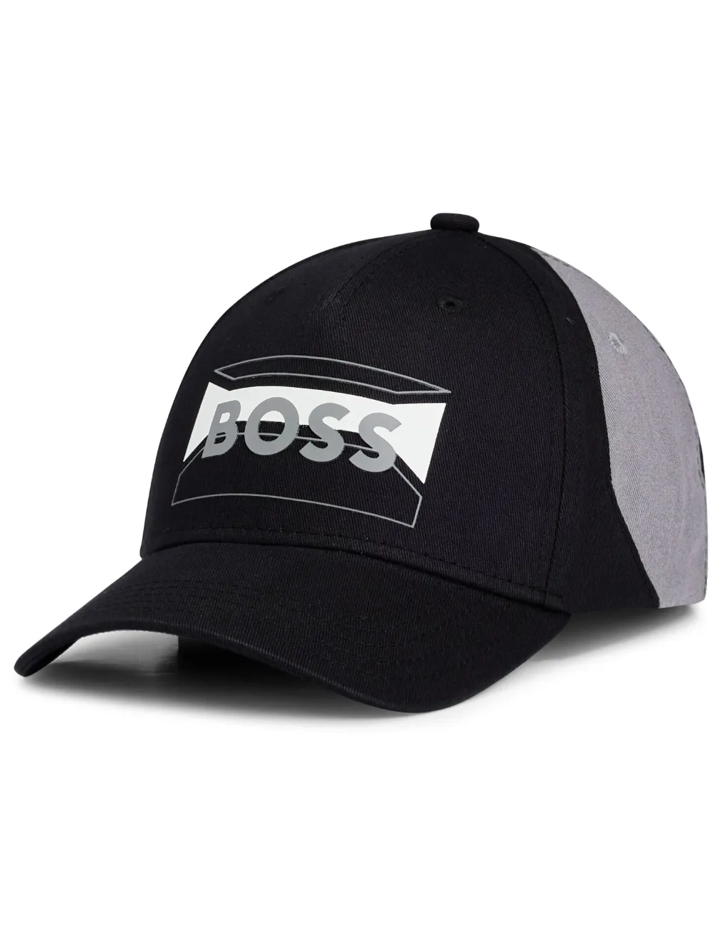 BOSS Boné de algodão com logo | Preto | Image 1