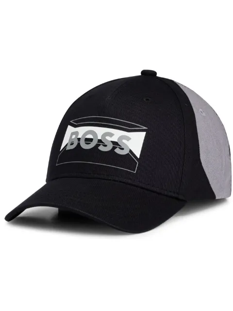 BOSS Boné de algodão com logo