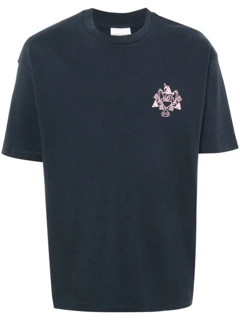 Drôle De Monsieur Blasonプリント Tシャツ