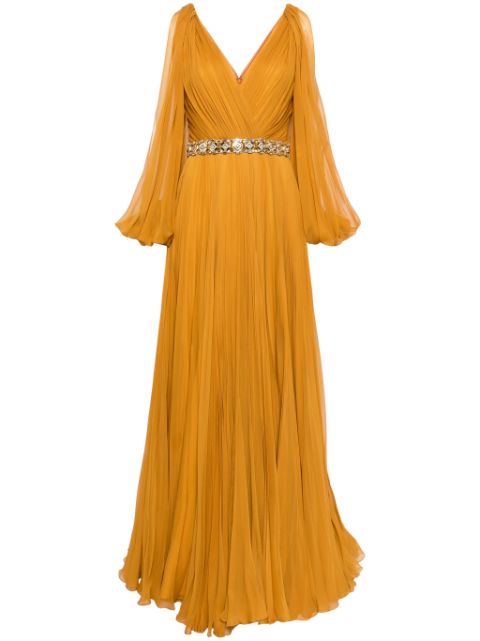 Jenny Packham Rapture silk gown Women