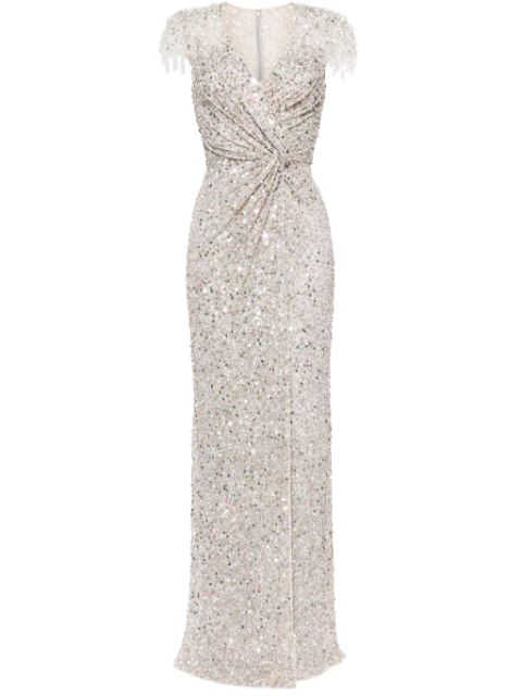 Jenny Packham Wonderful sequin-embellished gown Women