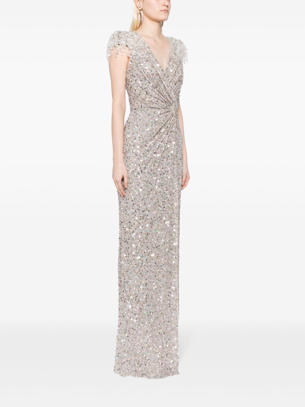 Jenny Packham Wonderful sequin-embellished gown Women