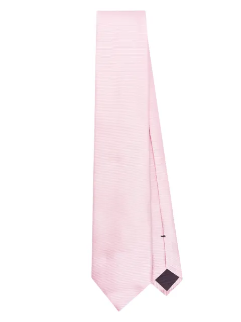 TOM FORD corbata de seda con rayas estampadas