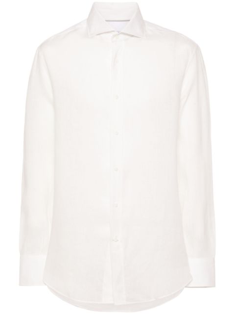 Brunello Cucinelli cheesecloth linen shirt Men