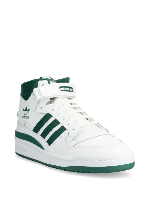 Adidas Forum Mid スニーカー | ホワイト | FARFETCH JP