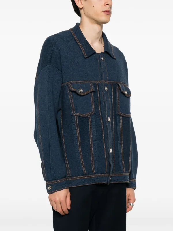 Barrie オーバーサイズ デニムジャケット | ブルー | FARFETCH JP