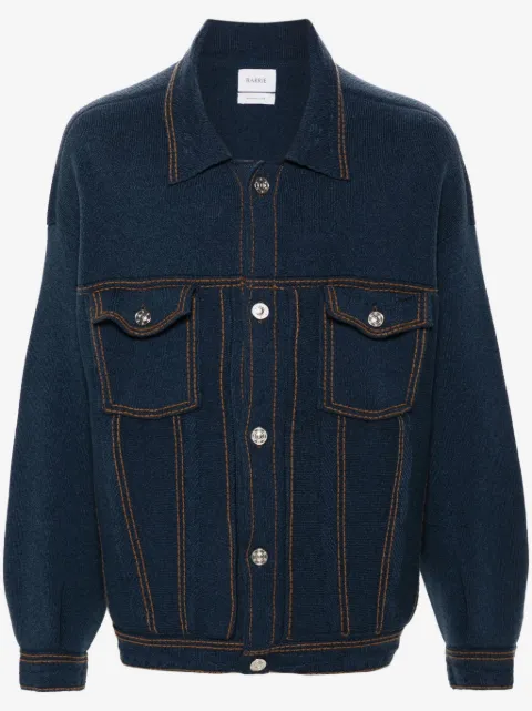 Barrie chamarra de mezclilla oversize