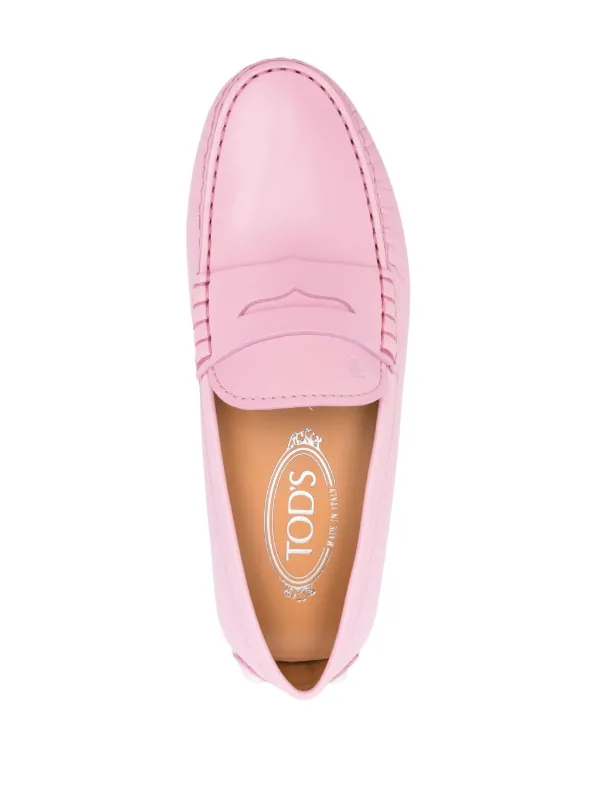 Tod's Gommino Bubble Loafers Pink FARFETCH IN