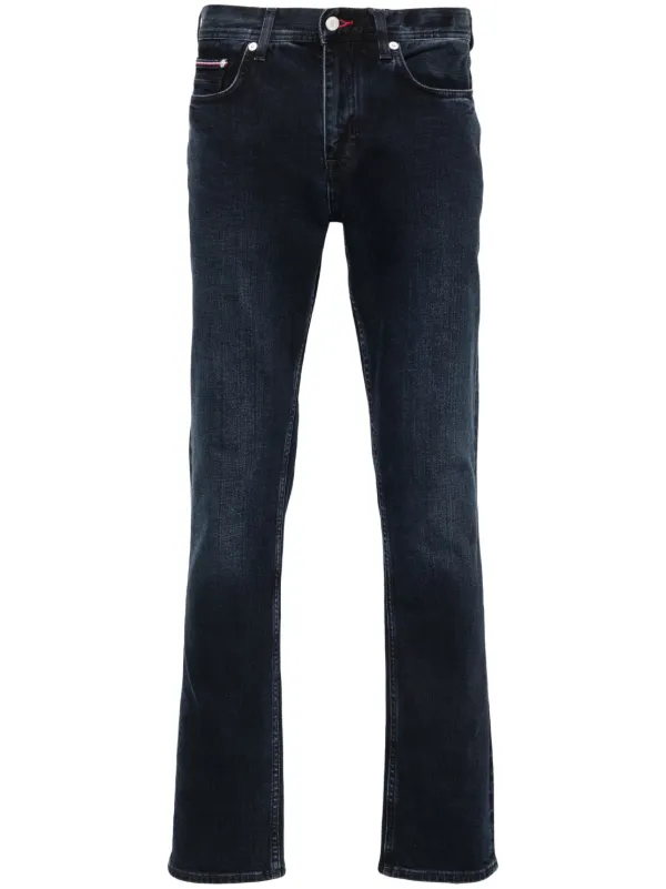 Tommy Hilfiger Denton ストレートジーンズ | ブルー | FARFETCH JP
