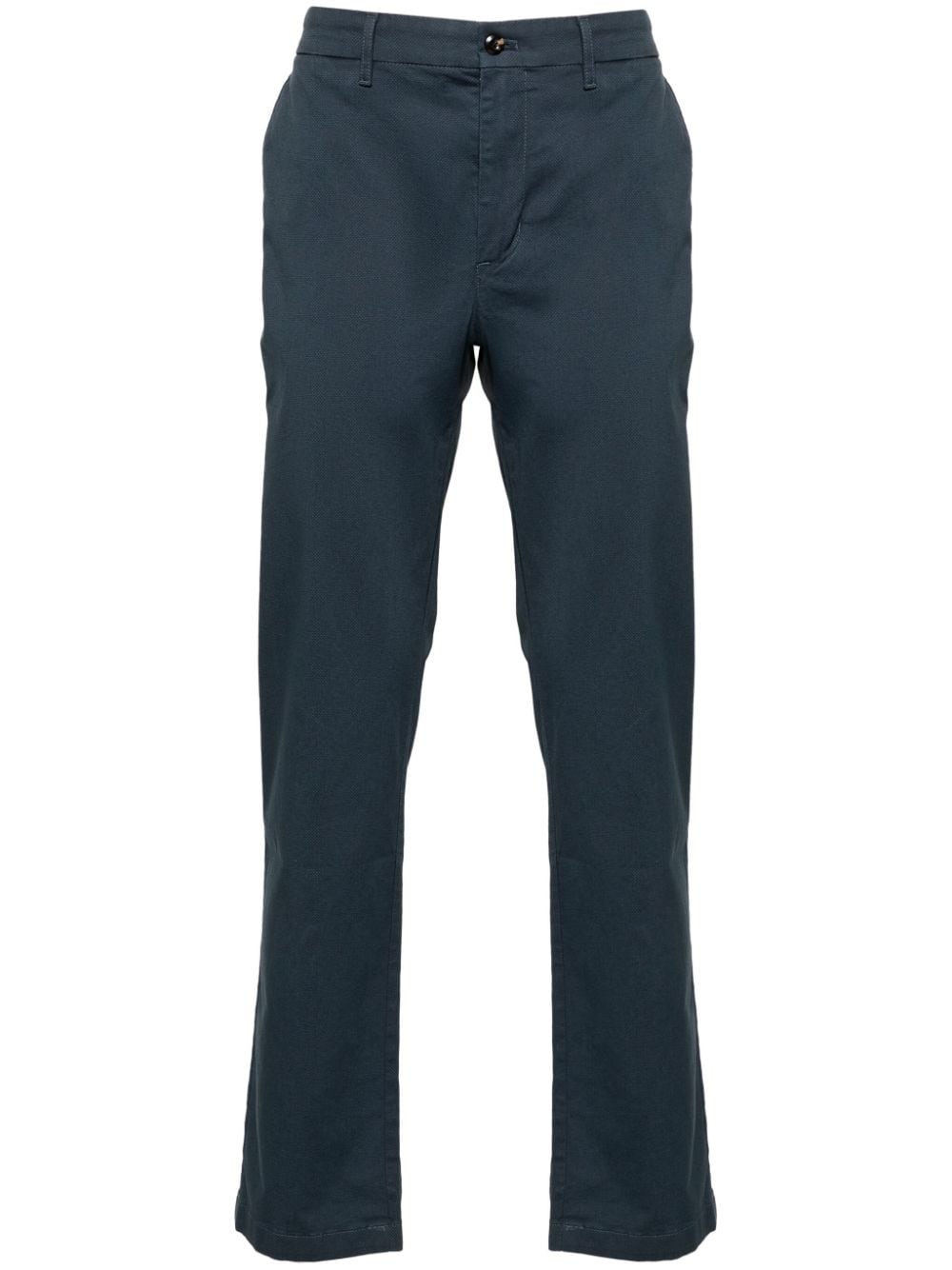 Tommy Hilfiger Cotton-blend Chino Trousers In Blue