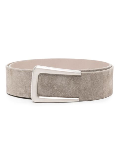 Brunello Cucinelli buckled suede belt Women