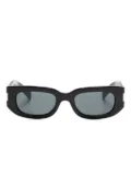 Saint Laurent Eyewear SL 697 rectangle-shape sunglasses - Black
