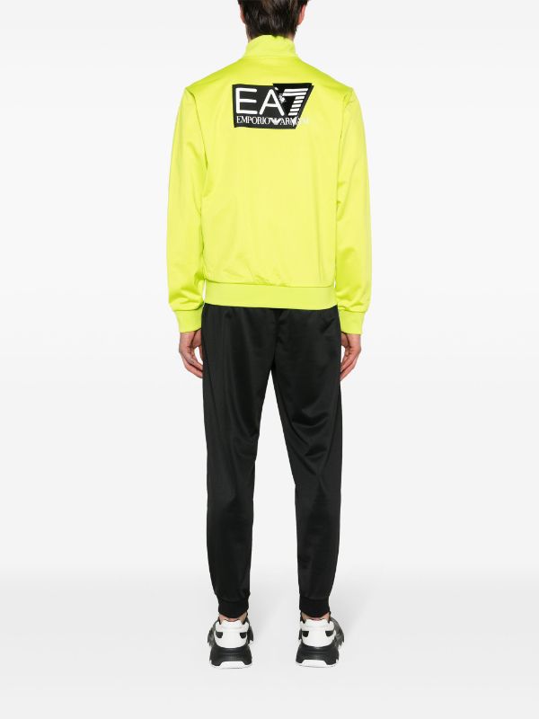 Ea7 Emporio Armani Visibility logo print Tracksuit Farfetch