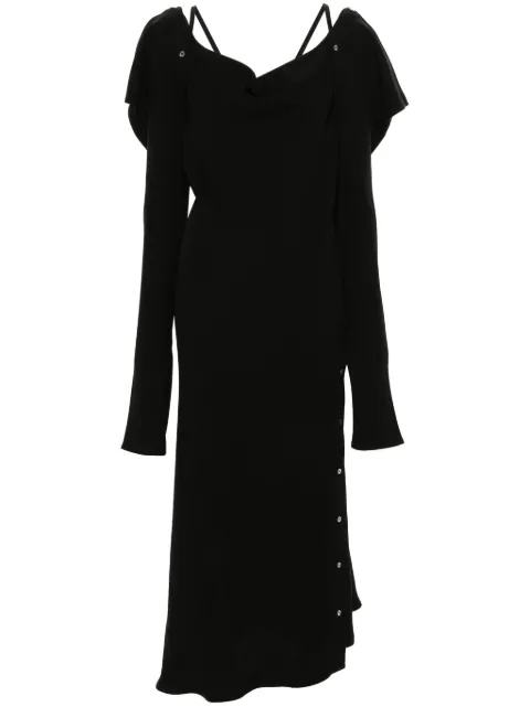 Setchu vestido largo con mangas removibles