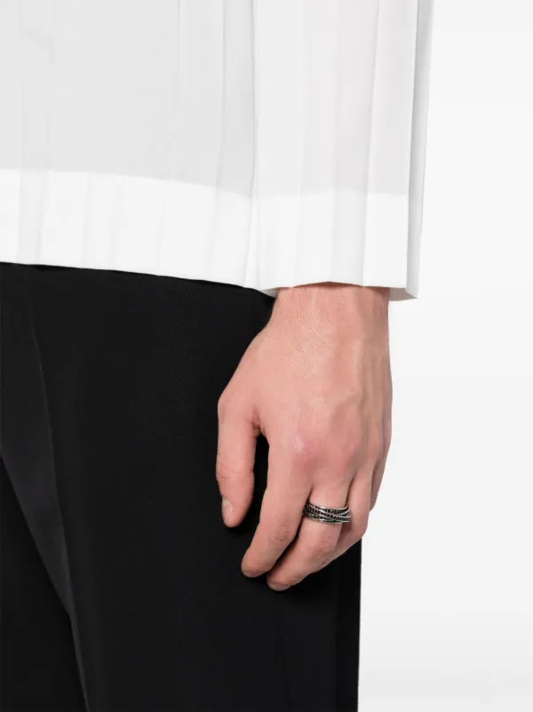 Tom Wood Orb Chunky Ring | シルバートーン | FARFETCH JP