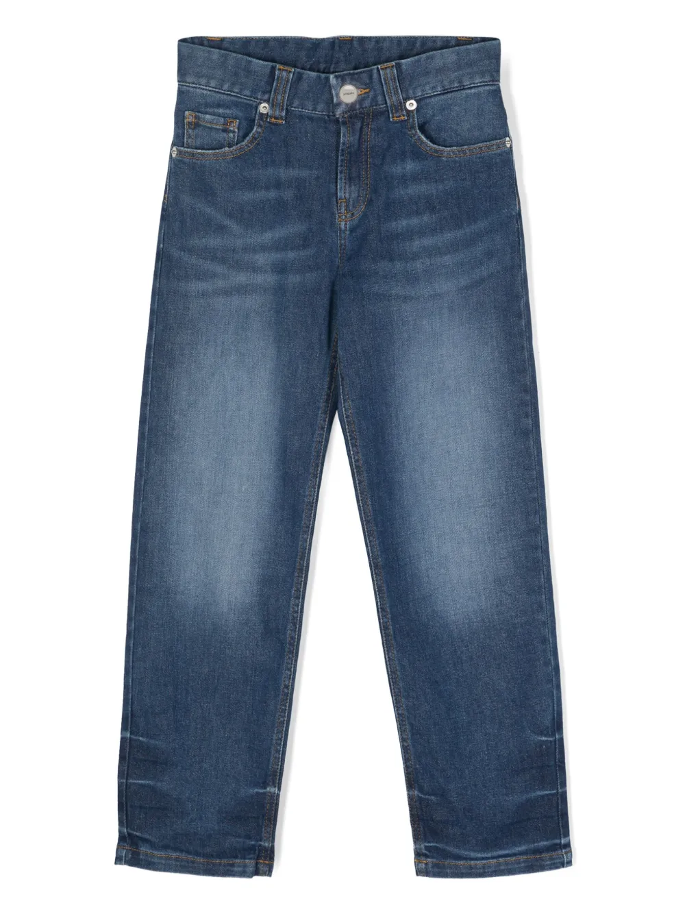 Shop Jacquemus L'enfant Le De Nîmes Straight-leg Jeans In Blue