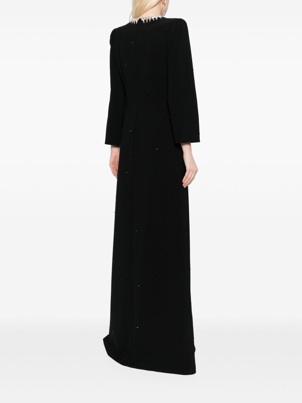 Jenny Packham Mars crepe gown Women