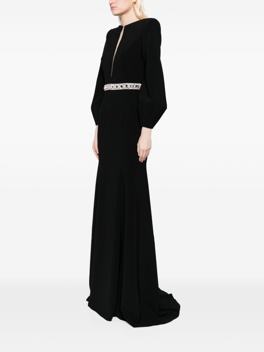 Jenny Packham Layla crepe maxi dress Women