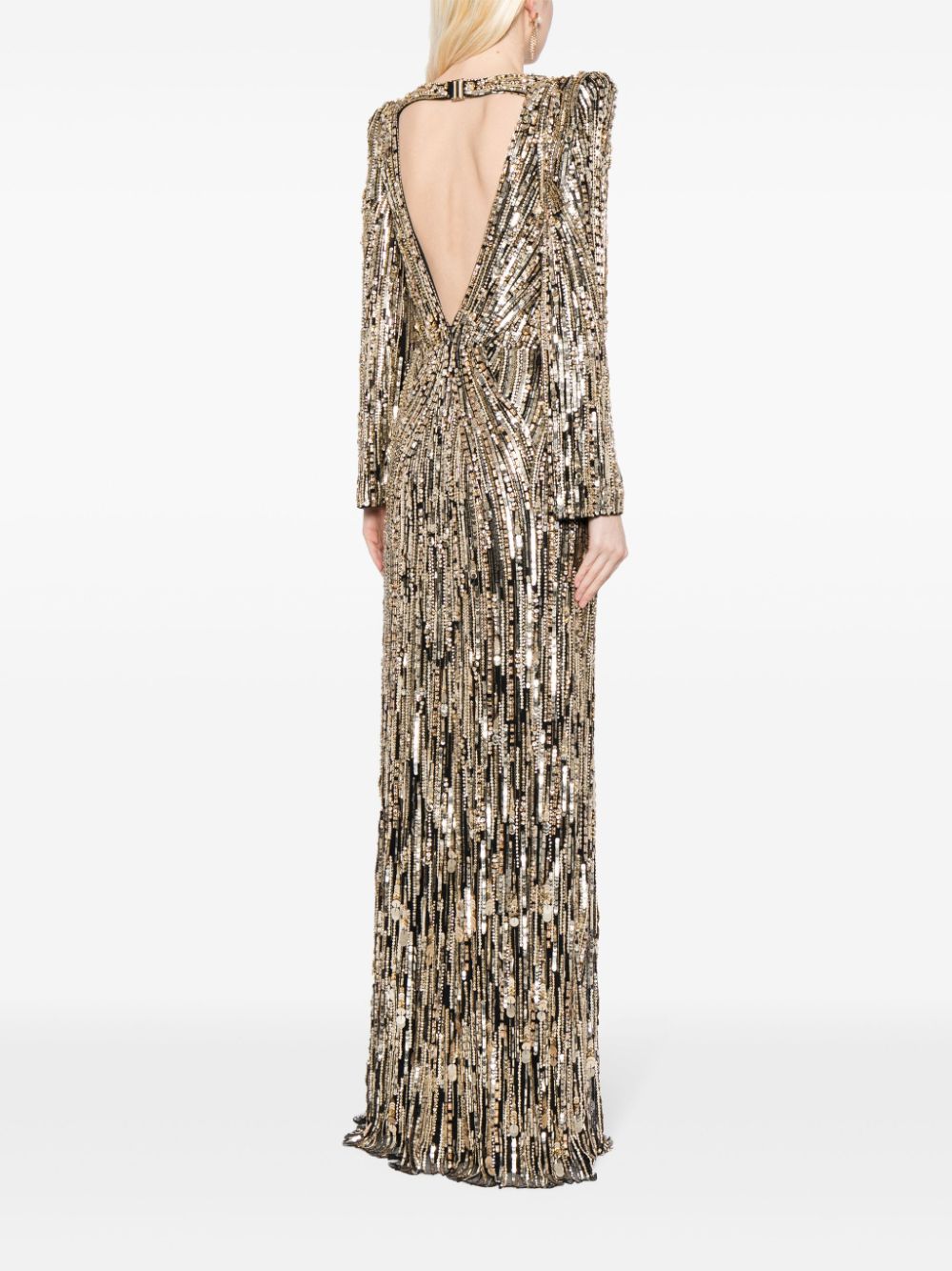 Jenny Packham Avalon sequin-embellished gown Women