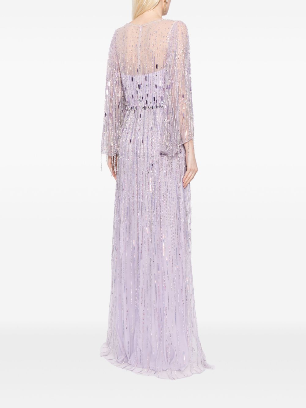 Affordable Jenny Packham Rhapsody sequin-embellished gown Women