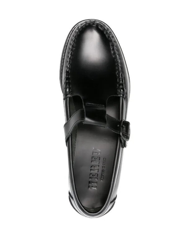 Hereu Alber レザーローファー | ブラック | FARFETCH JP