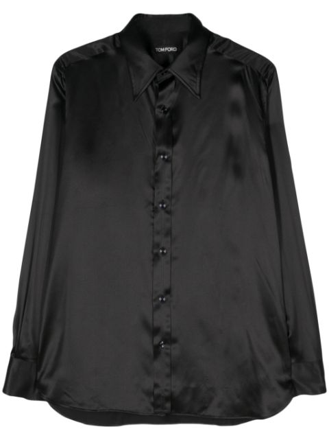 TOM FORD long-sleeve silk shirt Men