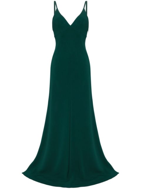 Jenny Packham Lola V-neck gown Women