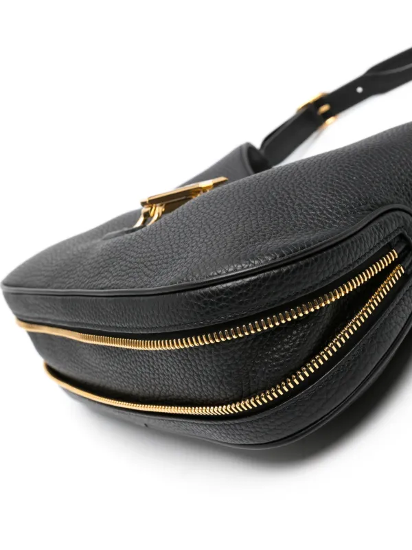 TOM FORD Medium Monarch Shoulder Bag | Black | FARFETCH