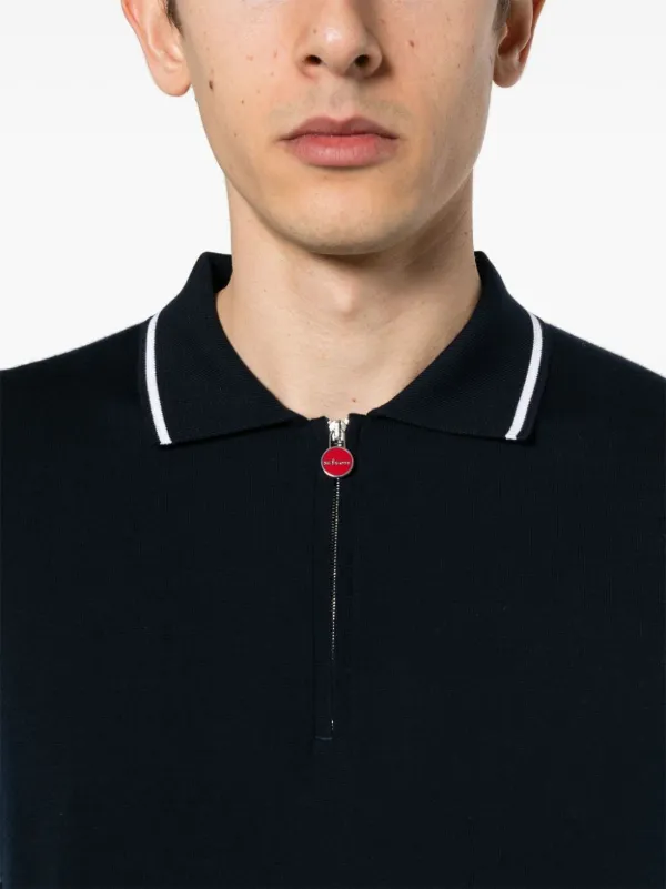 【送料&関税込】Kiton Short-sleeved Polo-zip POLO WITH ZIP – Suit Negozi Row