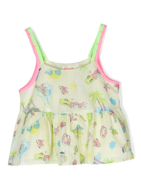 Billieblush top con estampado gráfico