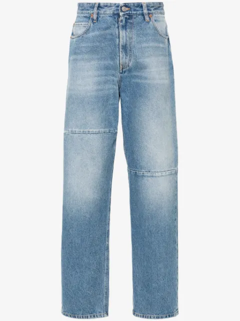 MM6 Maison Margiela panelled tapered-leg jeans