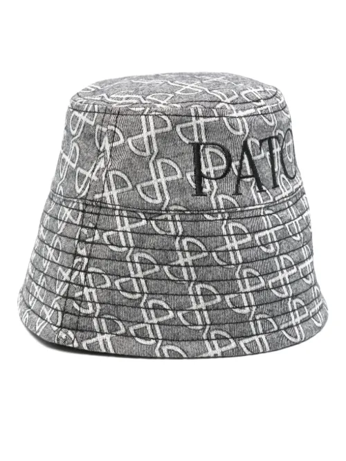 Patou bob à logo imprimé - Gris - Patou - Modalova