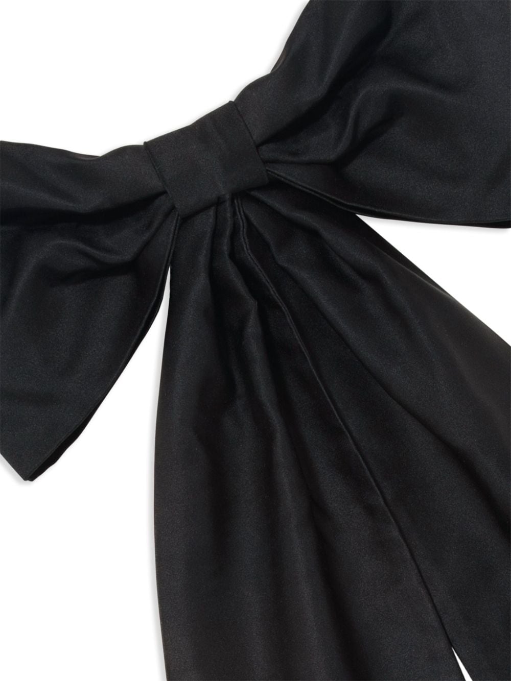 Shop Jennifer Behr Leander Bow Hair Clip In Black