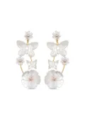 Jennifer Behr Makenna butterfly drop earrings - Gold