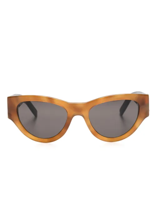 Lunettes de soleil à monture papillon - Saint Laurent Eyewear - Modalova