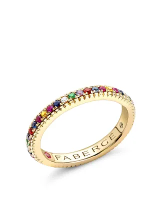 Faberge Anello Colours Of Love Yemulti In Oro Giallo 18kt Con Pietre Oro FARFETCH IT