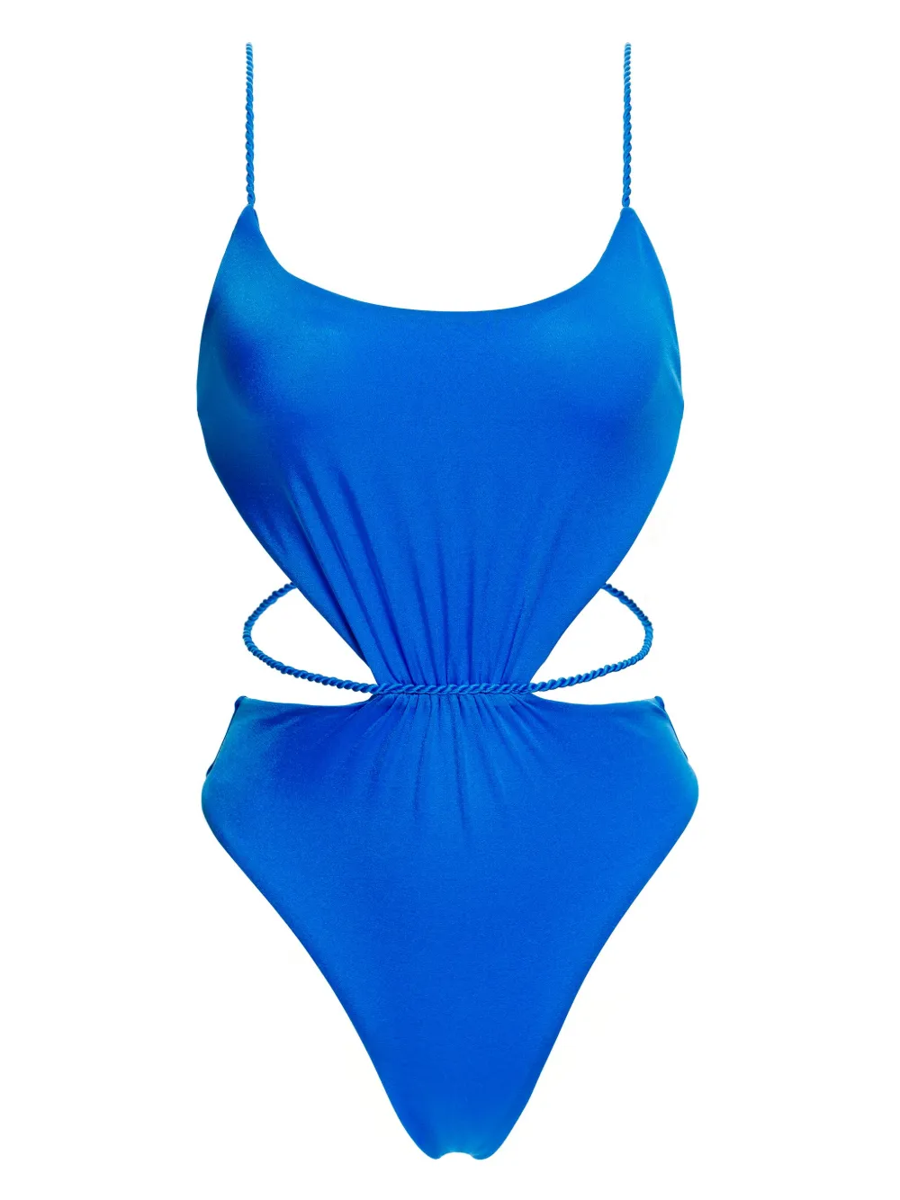 Agua Bendita Costume intero con cut-out - Blu