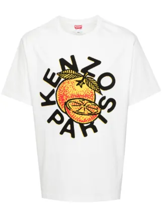 Kenzo logo-print cotton T-shirt | Eraldo.com PW