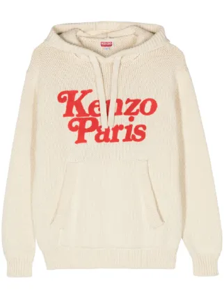 Kenzo x Verdy チャンキーニット パーカー | ニュートラル