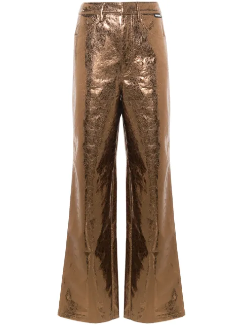 ROTATE BIRGER CHRISTENSEN pantalones rectos con tiro alto